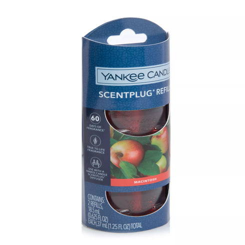 Yankee Candle Plug Refill Set, 2 pc. - Macintosh Scent